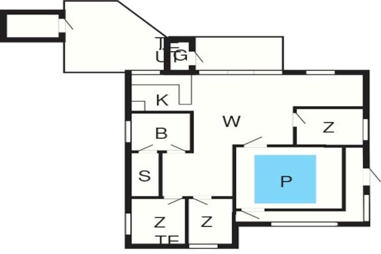 7 Person Holiday Home In Rsted Kare Exterior photo