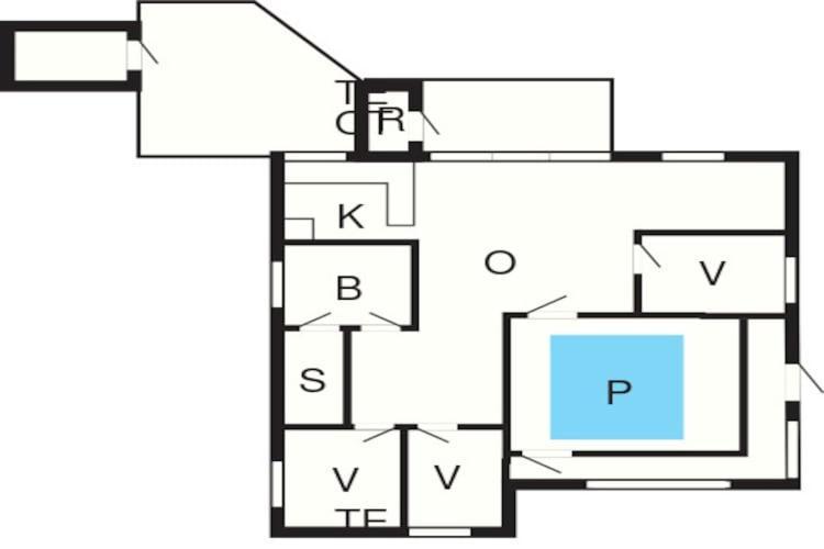 7 Person Holiday Home In Rsted Kare Exterior photo